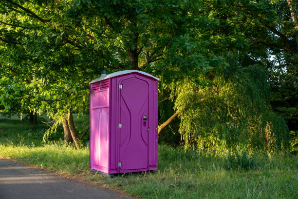 Porta potty delivery and setup in Pigeon, MI